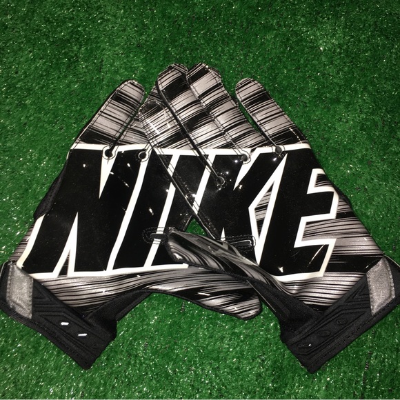 NEW NIKE SUPERBAD 3.0 PADDED WR FOOTBALL GLOVES LARGE - Picture 2 of 4